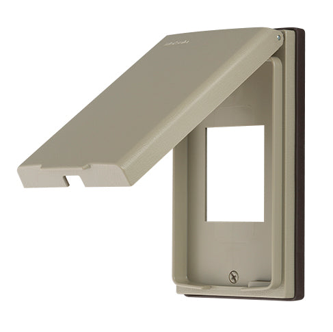 ML1681-L|ML防滴プレート 角形コンセント用