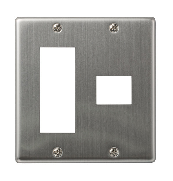 MLE1674-31|MLステンレスプレート 4コ用(3+1)