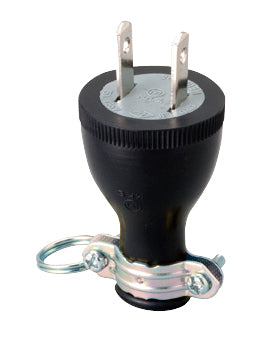 MP2552|丸形ゴムプラグ(アース穴付) 15A 125V