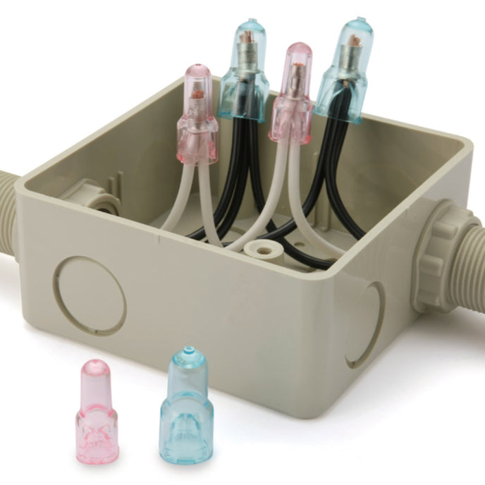 OP-1｜絶縁トーメーキャップ100個 圧着スリーブE小用 赤 – 電材Days