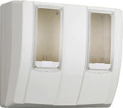 MBC-332WG|メーターBOXNホワイトグレー