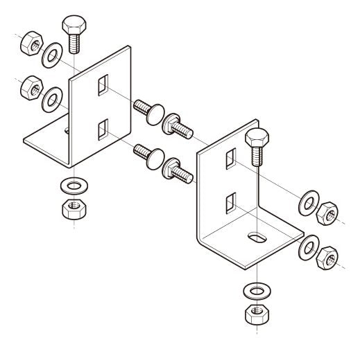 10ARU1|盤取付金具