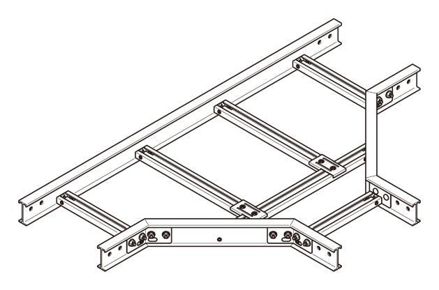 5FRT60|T形分岐ラック