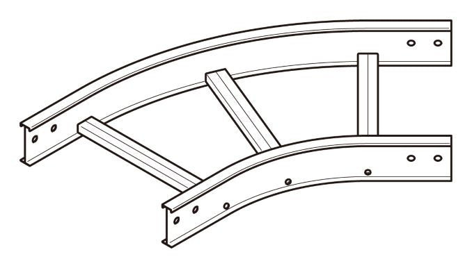 8ARA445|水平ベンドラック
