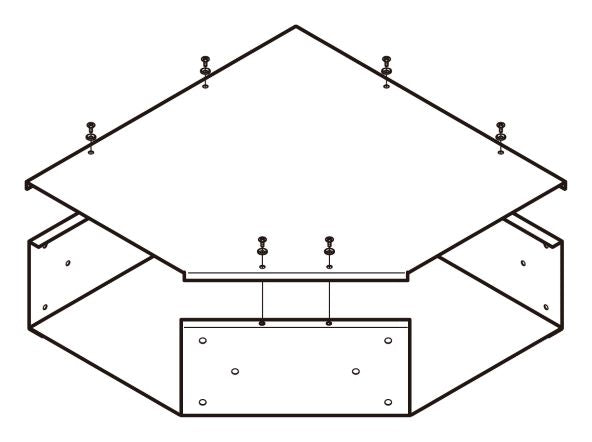 ADL3010|アルミダクトL形分岐