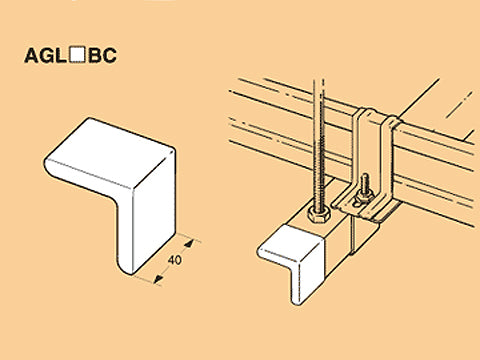 AGL40BC|アングル用端末保護キャップ