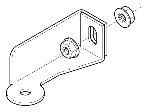 BKBR1HR|ブレース取付金具
