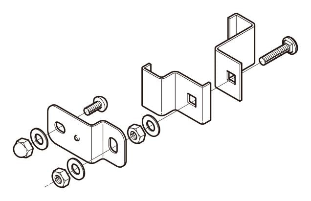 CVV8A1|立上りカバー止め金具