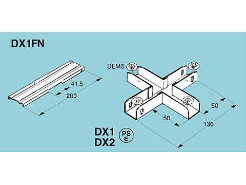 DX1FN|レースウエイ用エルボ蓋