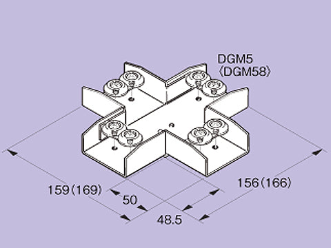 DX3|レースウェイ用エルボ