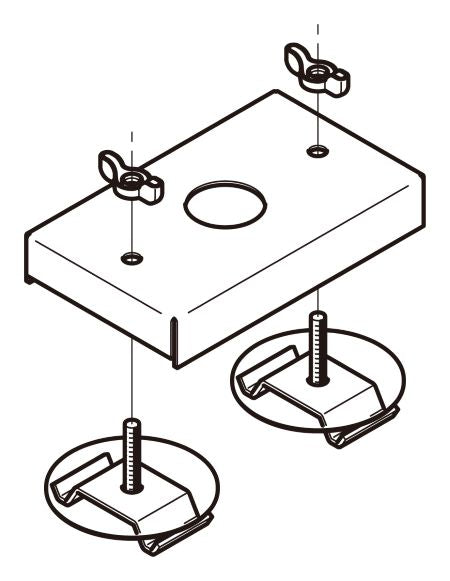 EU7P28|レースウェイ用開口部金具