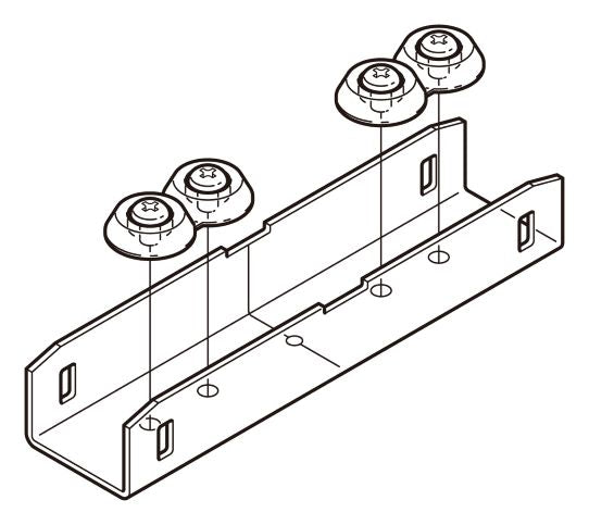 P-DG1|継ぎ金具 標準色塗装