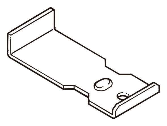 S-DH1R7075|交差支持金具用ズレ防止金具
