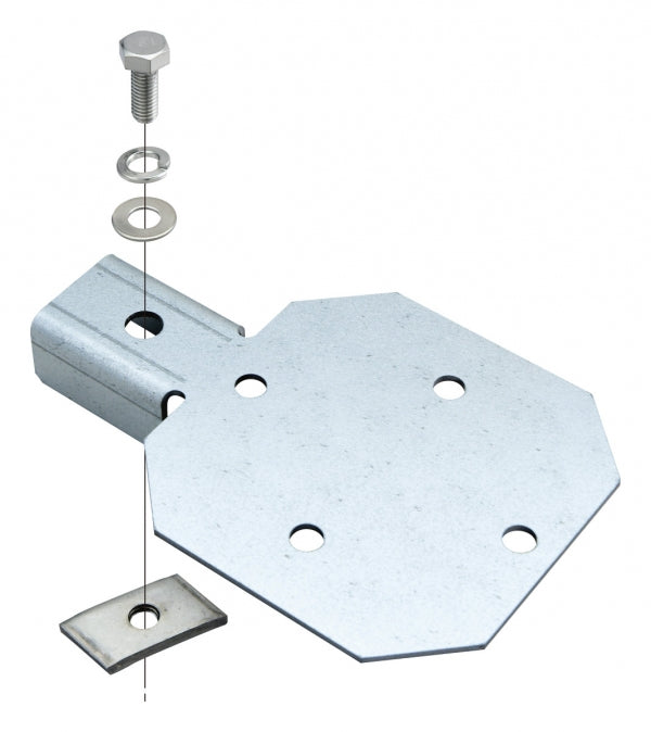 SD-NIP-SET|日射計取付金具