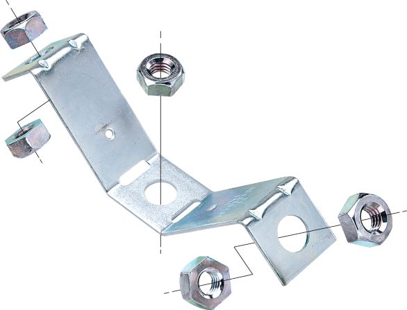 S-DYF2-W3|吊ボルト用振止金具W3/8