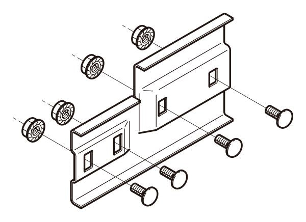 SQRD1R|段違い継ぎ金具