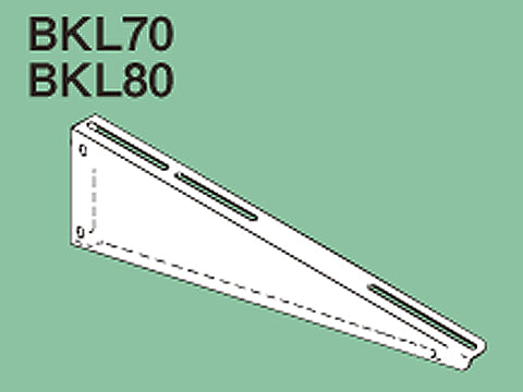 Z-BKL80|壁面用ブラケット