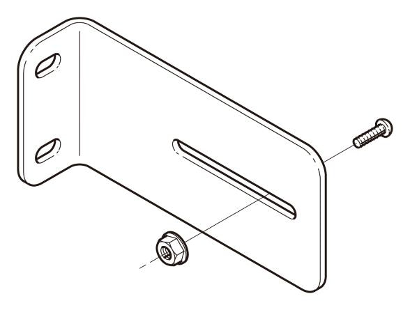 Z-BKT15|立上ラック支持金具
