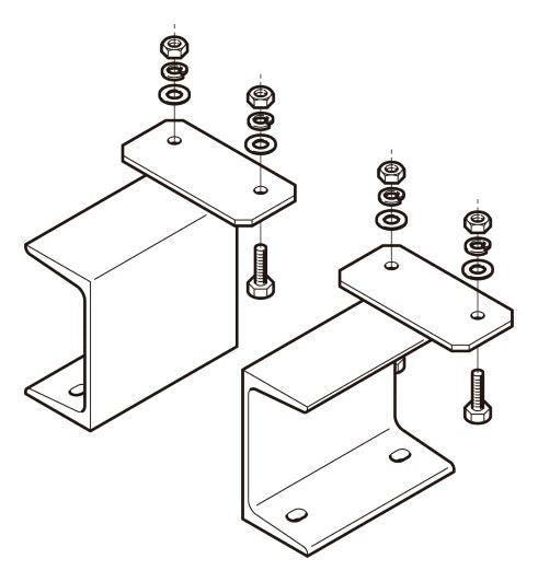 Z-CGY15|立上りラック用架台