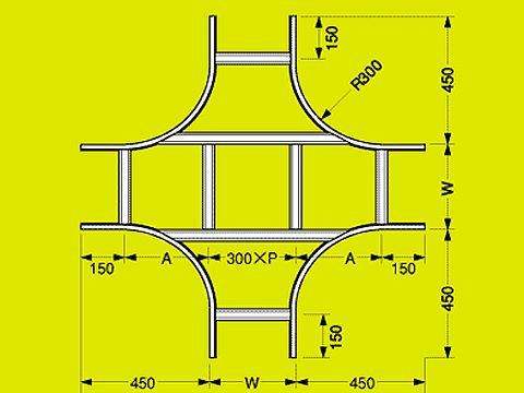Z-SRX80|X型分岐ラック