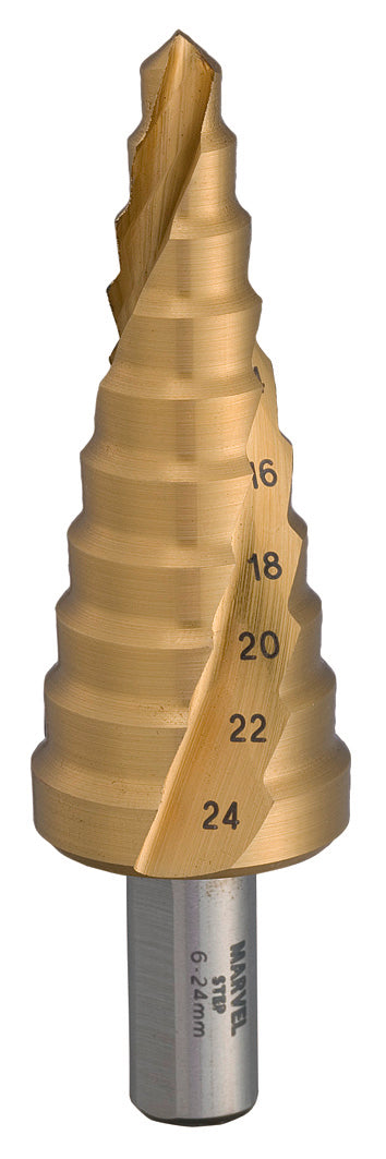 MSB-24G|チタンコーティングステップドリル