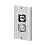 BL82111|操作用押釦 PB-2F埋込形ケースなし 1a+1b(黒・赤)