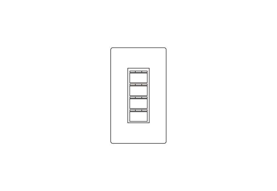NQ77094Z|4コ用スイッチ SW-4