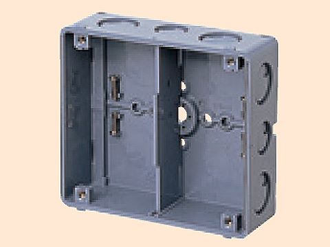 CSW-2N-O|樹脂製埋込スイッチボックス