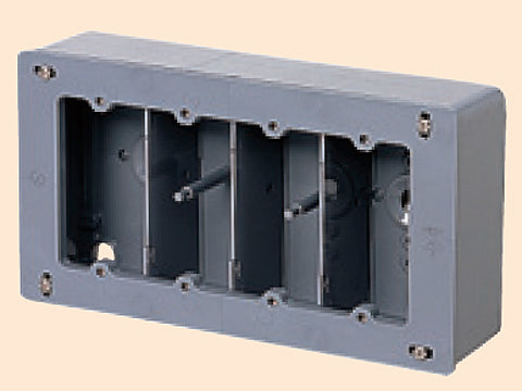 CSW-4F|樹脂製埋込スイッチボックス