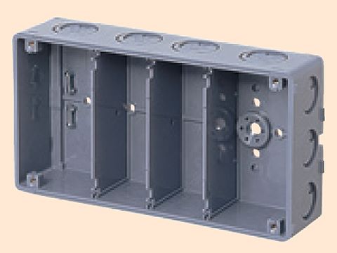CSW-4N-O|樹脂製埋込スイッチボックス