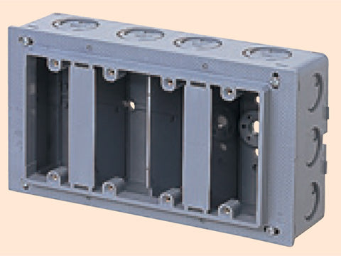 CSW-4N|樹脂製埋込スイッチボックス