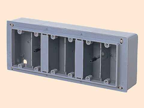 CSW-6|樹脂製埋込スイッチボックス