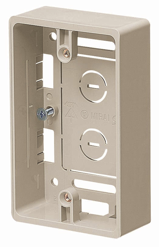 MSB-1SJ|浅形モール用スイッチBOX