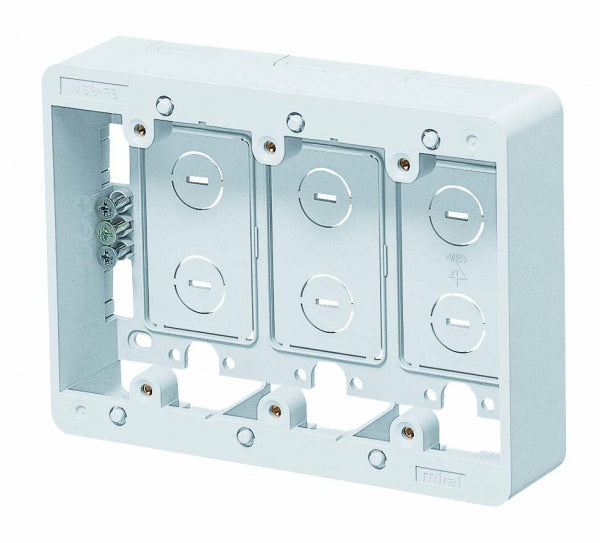 MSB-F3W|モール用スイッチボックス