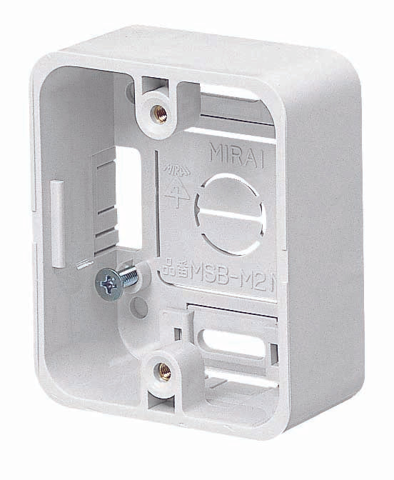 MSB-M2W|モール用スイッチボックス