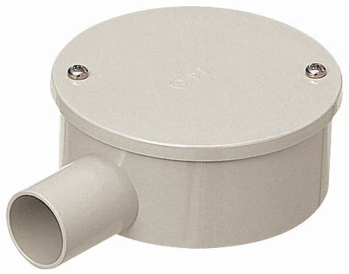 PVM14-1KM|露出用丸形ボックス14カブセ