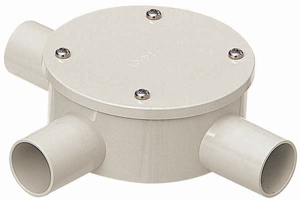 PVM16-3KPM|露出用丸形ボックス16 防水