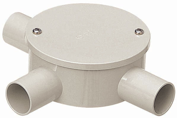 PVM22-3KM|露出用丸形ボックス22カブセ