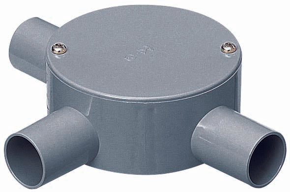 PVM22-3|露出用丸形ボックス22