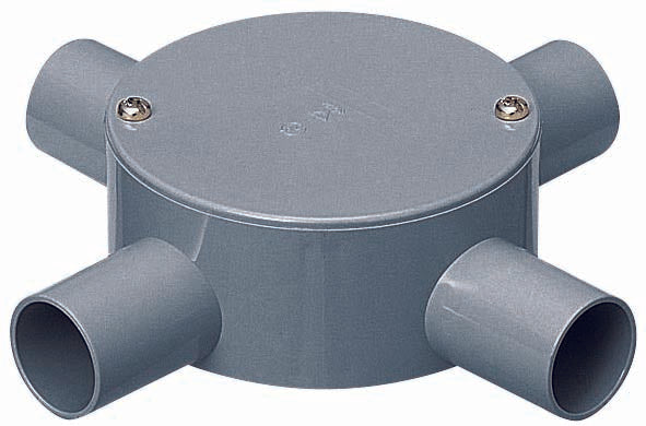 PVM36-4|露出用丸形ボックス36