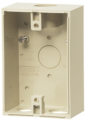 PVR22-BCUJ|露出スイッチBOX ベージュ