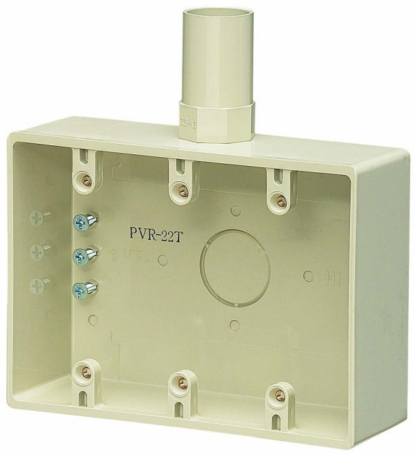 PVR-22TJ|露出3コ用スイッチボックス