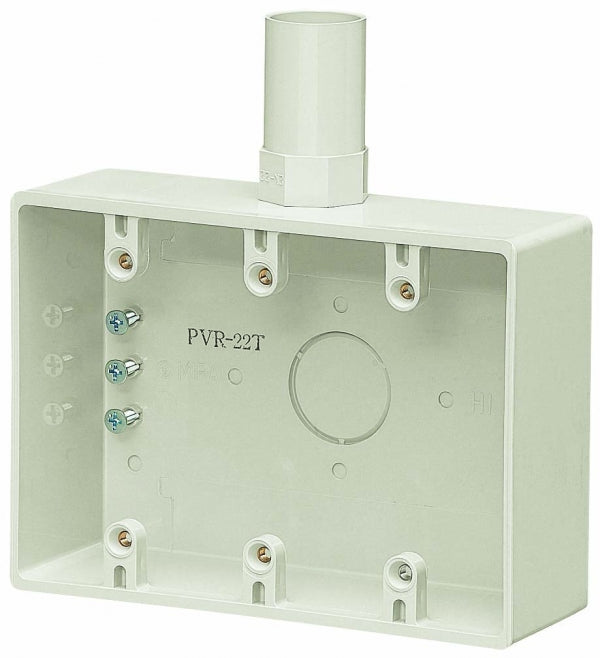 PVR-28TM|露出3コ用スイッチボックス