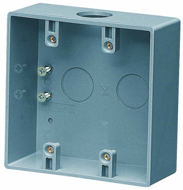 PVR-AW|露出2コ用スイッチボックス