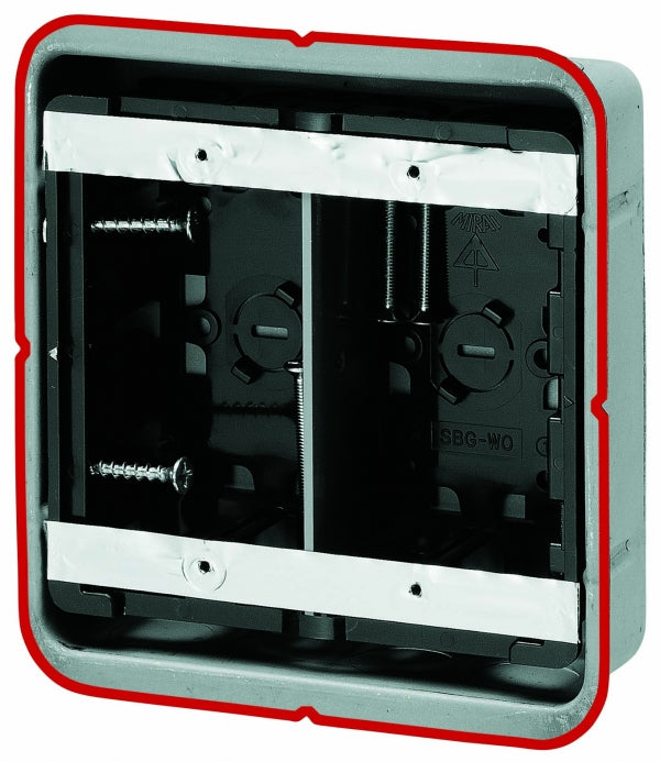 SBG-2FO|鋼カバー付スライドボックス