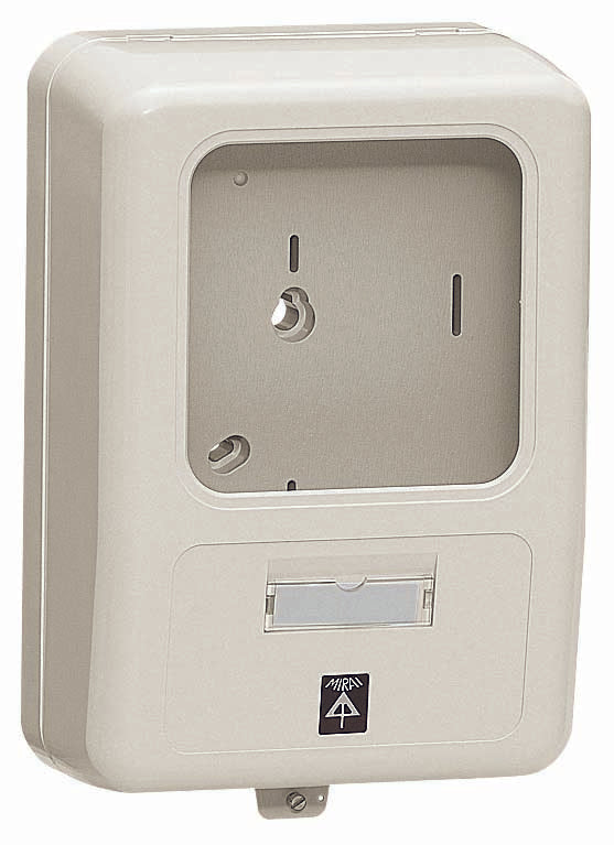 WP-0M|電力量計ボックス Mホワイト