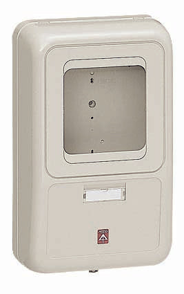 WP-2M|電力量計ボックス Mホワイト