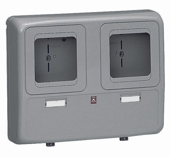 WP-2WG|電力量計ボックス ベージュ