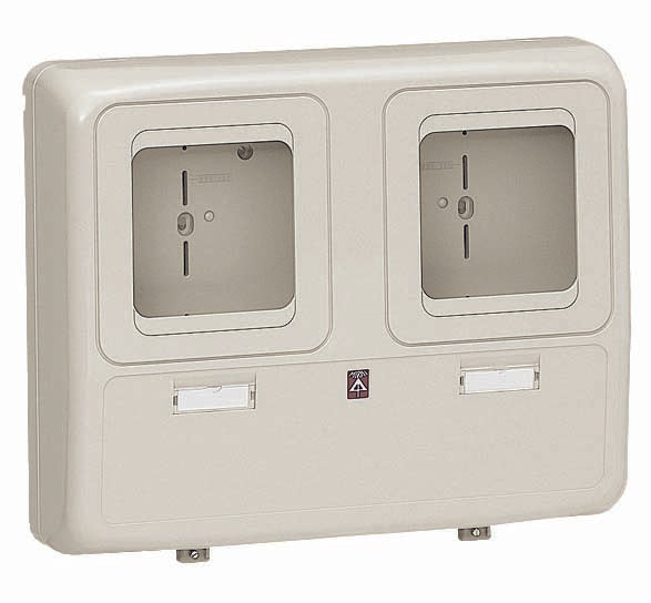 WP-2WM|電力量計ボックス Mホワイト