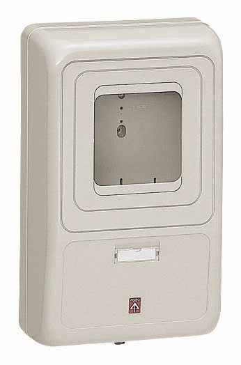 WP-3M|電力量計ボックス Mホワイト